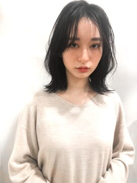 シェノン 西梅田(CHAINON) 前髪/レイヤーカット/アッシュカラー/黒髪/暗髪/レイヤーロング