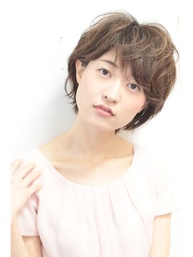 クート(ku-to) ショートスタイルにゆるパーマ×白髪染め&ヘッドスパも人気◎