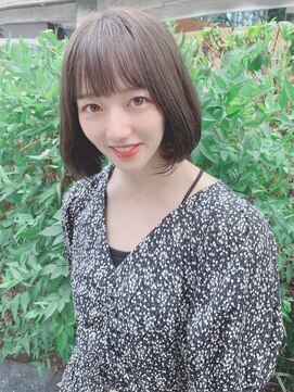 イース バイ アンブルリュクス 北千住(Ease by amble luxe) 前髪/くびれ/イヤリングカラー/イメチェン/ラベンダーカラー