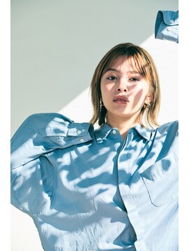 ローネス 銀座(LONESS) 木漏れ日に溶け込むやわらかボブ◎くびれヘア