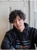 爽やかメンズウェーブ
