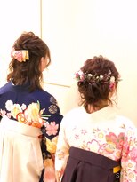 ヘアメイク ジェイエム&nbsp;ハーフアップ、ルーズアップ