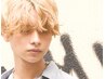 『Care Bleach Men's限定』カット+ ブリーチ+N.カラー+2step Tr ￥15,400