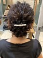 オーブ ヘアー ソレイユ 福岡千早店(AUBE HAIR soleil) 結婚式パーティーヘアセット