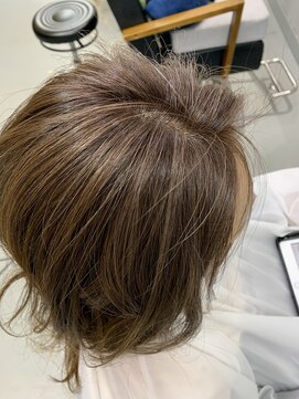 フロープ(frope) frope 脱白髪染めハイライト