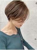 【なかじま ひびき】ハンサムショート　ハイライト　大宮