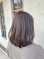 エイミーバイアフロート(amie  by afloat)&nbsp;まとまり重視◎大人ブラウンベージュ×白髪ぼかしハイライト