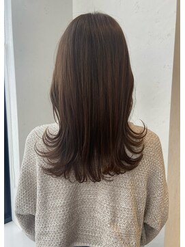 アドレバイハピネス(ADORE by happiness) くびれヘア セミロング 奈良大和八木 20代30代40代