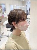 シースルーマッシュショート