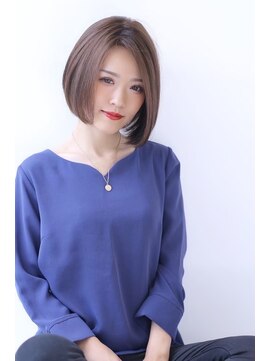 オーロ 西大寺店(ORO) うるつやあごラインボブ☆