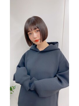 ロット 横浜(lot) ぱつっとボブ/ミニボブ/髪質改善[横浜駅]