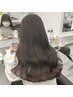 【Hitomi限定クーポン】カラー＋髪質改善トリートメント＋炭酸泉Spa