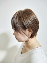 ラクーヘアデザイン(RAKUU HAIR DESIGN) ３０代からの大人かわいいショート/ハイライト/白髪ぼかし