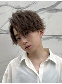 ツイストスパイラルパーマツイストパーマメンズマッシュパーマ