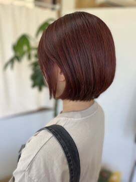 ヒビ(HIBI) 暖色カラー　ピンクオレンジ