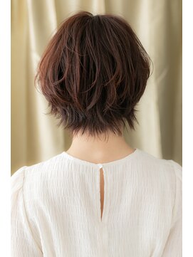 カバーヘア ブリス 川口(COVER HAIR bliss) ステップボーンカットくせ毛風くびれショート310X川口30代40代!