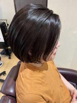 ヘアデザインフルーヴ(hair design fleuve) ショートボブ