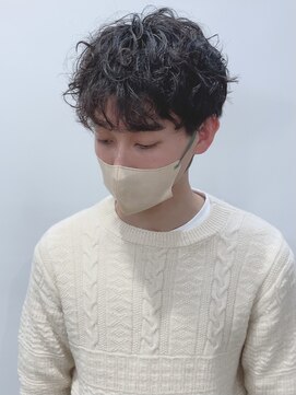 モリオフロムロンドン 松戸店(Morio from London) 【松戸 岩口】無造作パーマ刈り上げマッシュショート