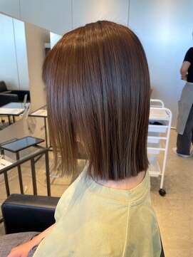 ヘアーエスクールシーユー 枚方T-SITE店(hair S.COEUR×Cu) 透明感カラー/枚方/枚方美容室