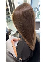 エアー 銀座タワー(AIR)&nbsp;ツヤ髪スタイル/くすみカラー/美髪/ケアカラー　【榛葉】