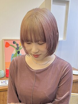 ヘアーアイスカルテット(HAIR ICI QUARTET) 20代30代大人可愛いダブルカラーブリーチハイトーンカラー