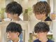 クーナバイトマト 横浜(Cuna by TOMTO)の写真/メンズにも人気クロスパーマが得意◎高いカット技術と再現性の高いスタイルでONもOFFもキマると好評☆