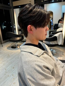 インク サカエ(inq sakae) メンズ/韓国ショート/センターパート