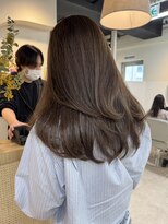 カラ フクオカ(Cara FUKUOKA)&nbsp;【ショコラベージュ&レイヤーカット】《福岡透明感カラー》