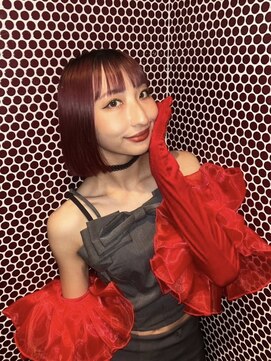 カンナ オーガニック ヘアデザイン(CANNA ORGANIC & HAIR DESIGN) ぷつっとレッドチェリーボブ