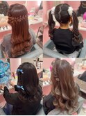 ヘアセット/ツインアレンジ/カジュアルアレンジ/梅田駅