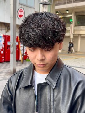 フィフス 大分(fifth) 初めてのパーマでも◎ラフな質感が人気のシャドウパーマ