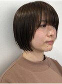 コンパクトショートボブ