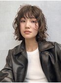 抜け感ウェーブ×くしゃっとパーマ MINX中村