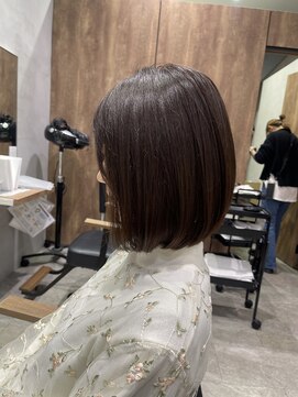 アヴァンス セブンパーク天美 松原店(AVANCE.) ボブ×ブラウンカラー