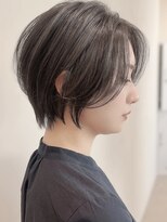 セイドット リー(Say. Ree)&nbsp;Say.丸みショートレイヤーシルキーベージュミルクティーベージュ