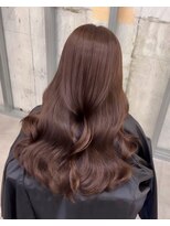 エトバイイオエ(et by ioe)&nbsp;黒髪/ボブルフ/ネビージュ/小顔/ワンレン/髪質改善/グレージュ