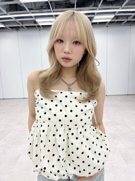 ランテルディ 渋谷(LANTERDIT) ホワイトベージュ ベージュカラー ミルクティーベージュ