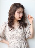 ブリーチなし黒髪質改善オリーブグレーココアベージュレイヤー