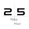 ニコヘアー(25Niko Hair)のお店ロゴ