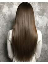 hum 立川【ハム】髪質改善・酸性ストレート・縮毛矯正 ココアベージュ/オリーブグレー/小顔/黒髪[立川/髪質改善]