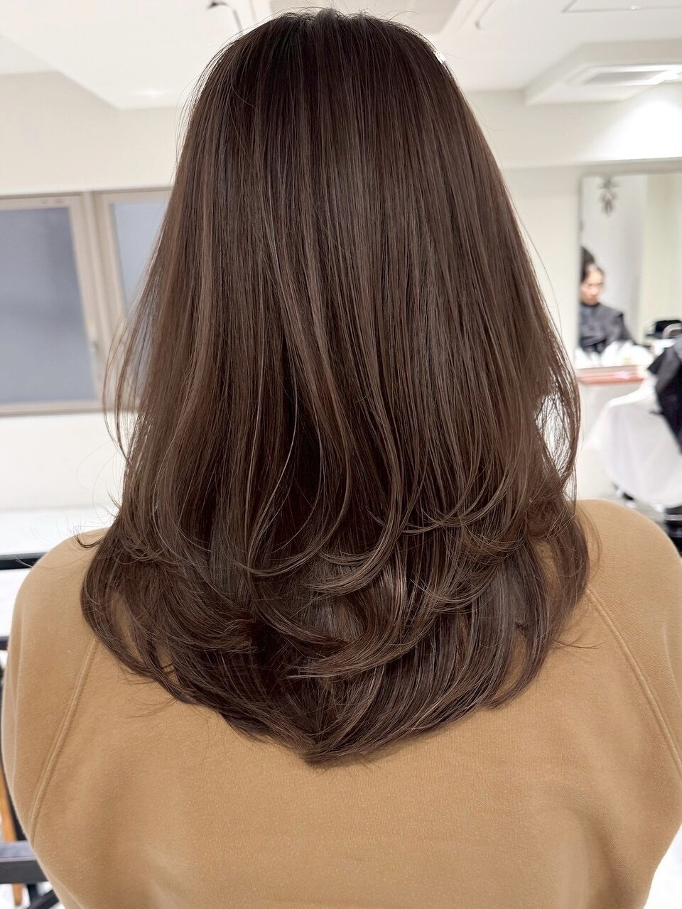 ハイライトバレイヤージュダブルカラーショートカット：L265598700