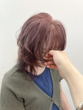 アディクト 綾瀬(ADDICT) 【ADDICT_MAYA】レイヤー×ピンクベージュ