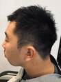 アグ ヘアー ヌーク 長野中御所店(Agu hair neuk) メンズ刈り上げショート。
