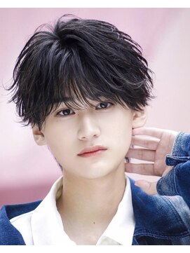 アストラ(ASTRA) MEN’S HAIR/波巻きツイストスパイラル/リバースセンターパート