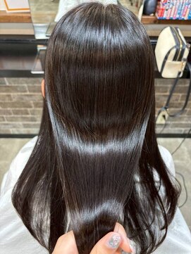 スタジオノブ(Studio nob) 髪質改善ココナッツストレート/潤う縮毛矯正/巻ける縮毛矯正