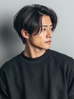 ヘアー ミッション 心斎橋店(hair Mission)の写真/信頼感を与える、洗練されたヘアへ◇仕事にもプライベートにもフィットする似合わせスタイルをご提案。