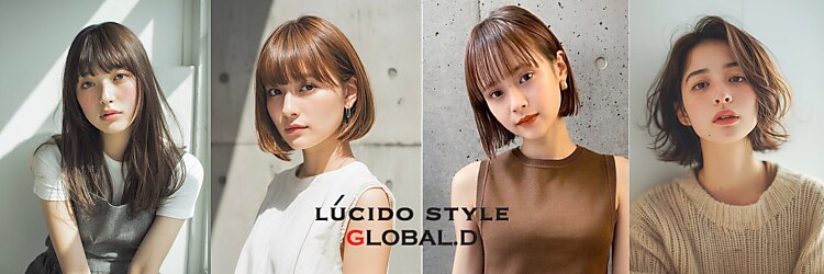 ルシードスタイル グローバルディー 稲毛店(LUCIDO STYLE GLOBAL.D)のサロンヘッダー