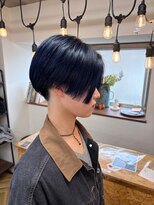 シー(see)&nbsp;ハンサムショート＊ブルーブラック