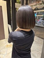 ジアン バイ ミルボン 西宮ガーデンズプラス(GIEN by milbon)&nbsp;ハッシュカット/グレージュ/デザインカラー/西宮北口