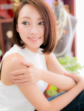 カバーヘア ブリス 戸田公園西口店(COVER HAIR bliss) *+COVER HAIR+*…スタイリッシュ☆なクールボブディa!